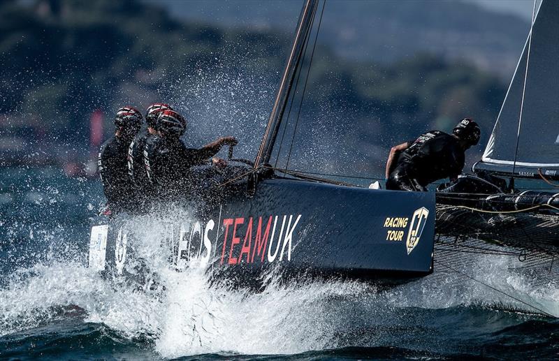INEOS Team UK racing during the GC32 TPM Med Cup - photo © Pedro Martinez / Sailing Energy