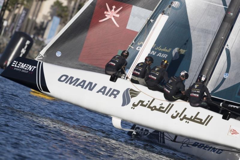 Extreme Sailing Series 2018. Act 6. San Diego photo copyright Lloyd Images taken at  and featuring the GC32 class