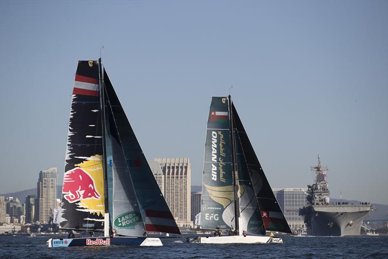 Extreme Sailing Series™ San Diego 2018 - Day two - Red Bull Sailing Team - photo © Lloyd Images