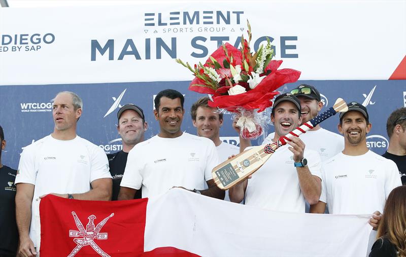 Extreme Sailing Series™ San Diego 2018 - Day Four - Prize giving  photo copyright Lloyd Images taken at  and featuring the GC32 class