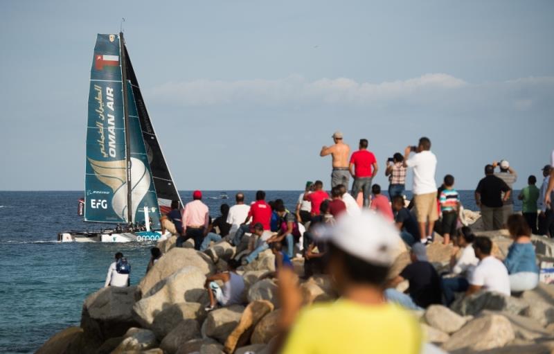 Extreme Sailing Series 2017, Act 8 - 30th November- 3rd December 2017. Los Cabos, Mexico, Cabo San Lucas Resort photo copyright Antony Jones taken at  and featuring the GC32 class