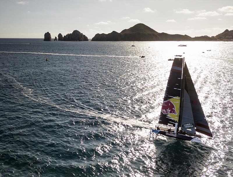 2018 Extreme Sailing Series™ Los Cabos -Day one - Red Bull Sailing Team  photo copyright Lloyd Image taken at  and featuring the GC32 class