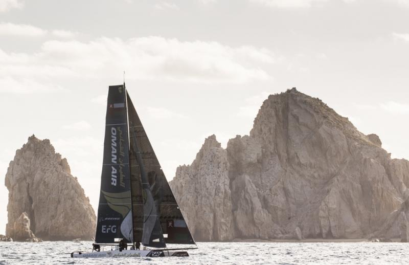 2018 Extreme Sailing Series Los Cabos, Act 7 photo copyright Lloyd Images taken at  and featuring the GC32 class