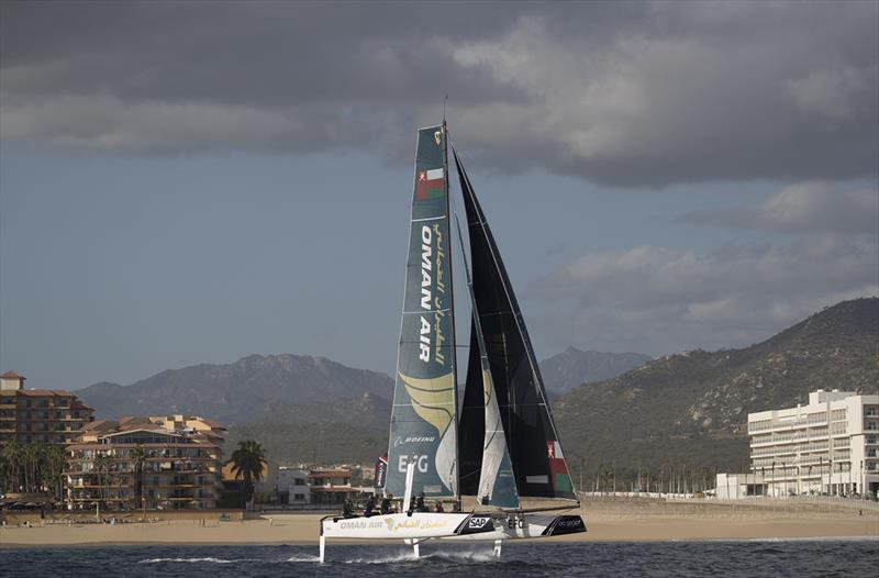 Extreme Sailing Series™ Los Cabos 2018 - Day Two - Oman Air  photo copyright Lloyd Images taken at  and featuring the GC32 class