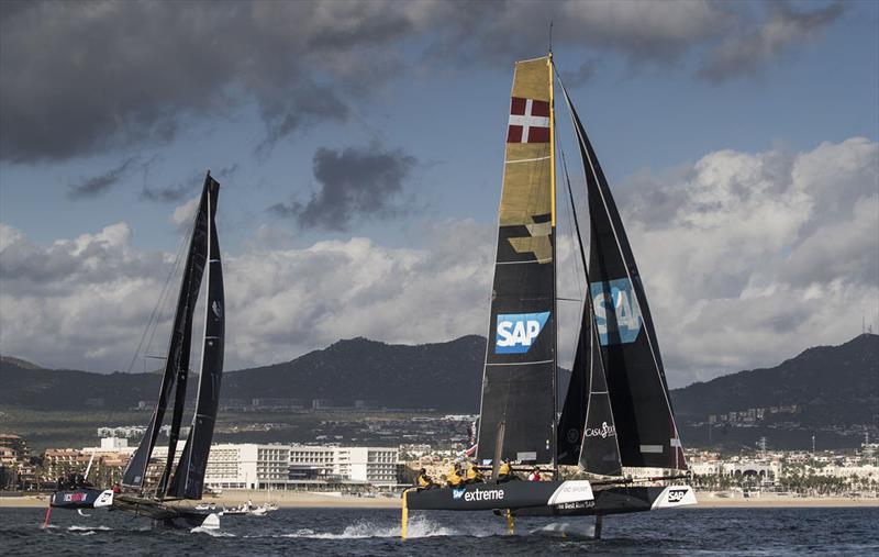 Extreme Sailing Series™ Los Cabos 2018 - Day Three - SAP Extreme Sailing Team - photo © Lloyd Images