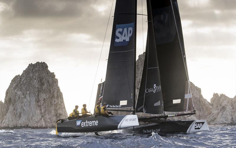 Extreme Sailing Series™ Los Cabos 2018 - Day Four - SAP Extreme Sailing Team - photo © Lloyd Images