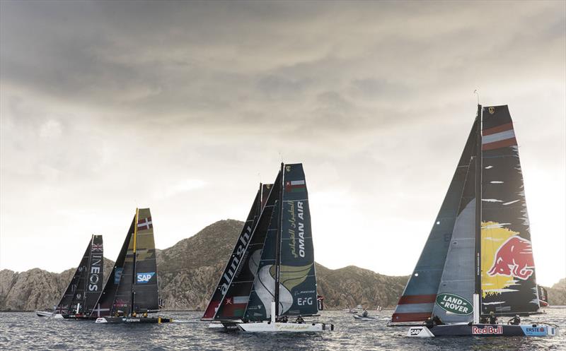 Extreme Sailing Series™ Los Cabos 2018 - Day Four - Red Bull Sailing Team photo copyright Lloyd Images taken at  and featuring the GC32 class