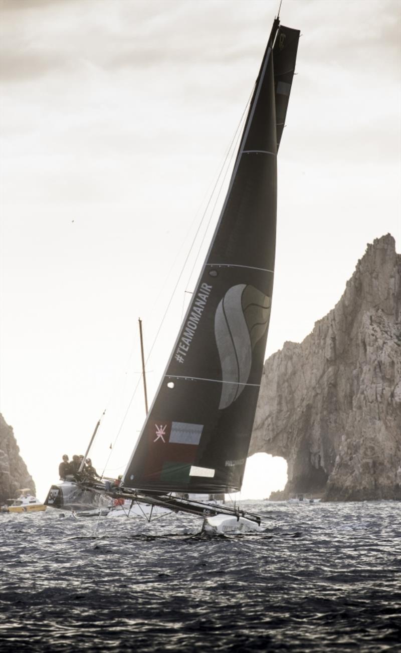 Team Oman Air - Extreme Sailing Series Los Cabos, Act 7 - photo © Lloyd Images