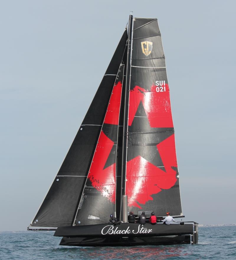 New to the GC32 Racing Tour for 2019 is Black Star Sailing Team photo copyright Black Star Sailing Team taken at  and featuring the GC32 class