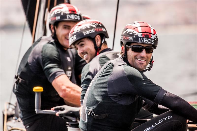 Ben Ainslie and crew photo copyright Harry Kenney-Herbert / INEOS Team UK taken at  and featuring the GC32 class
