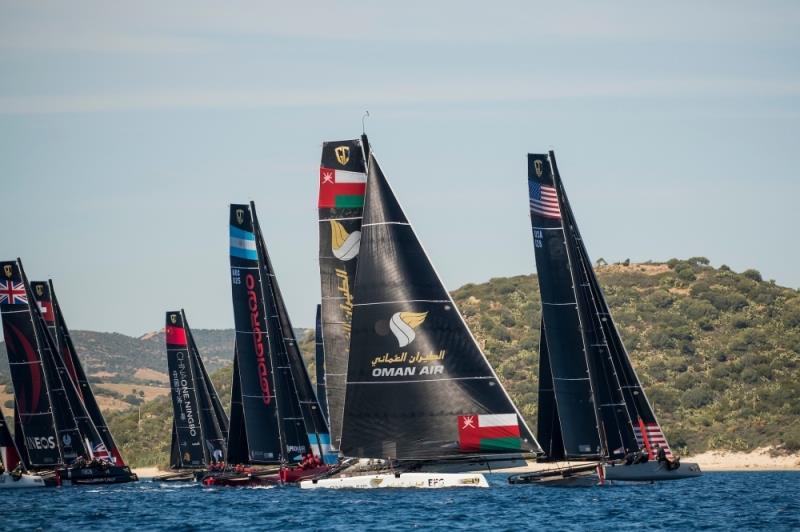 GC32 Racing Tour - Villasimius Cup photo copyright Vincent Curutchet / Lloyd Images / Oman Sail taken at  and featuring the GC32 class