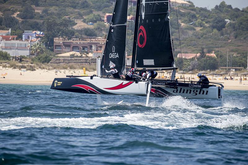 Alinghi is by far the stand-out boat of this GC32 World Championship. - photo © Jesus Renedo / Sailing Energy / GC32 Racing Tour