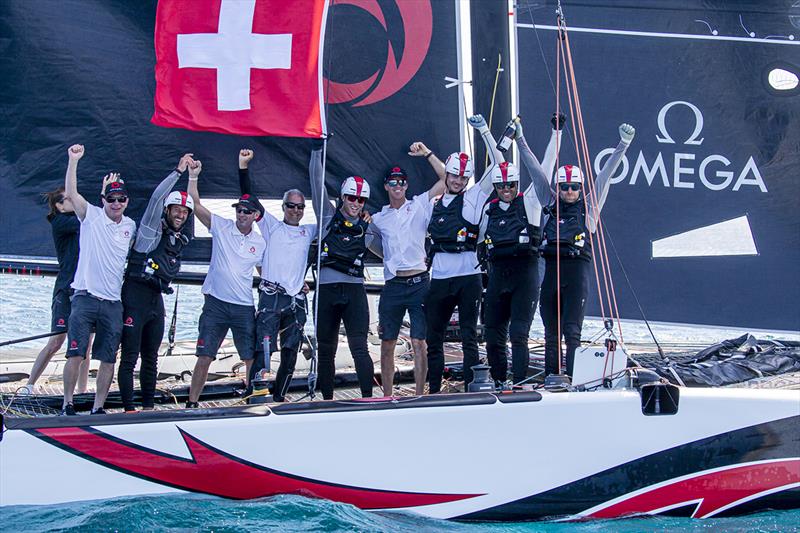 Alinghi dominated the GC32 World Championship to win by two races photo copyright Jesus Renedo / Sailing Energy / GC32 Racing Tour taken at  and featuring the GC32 class