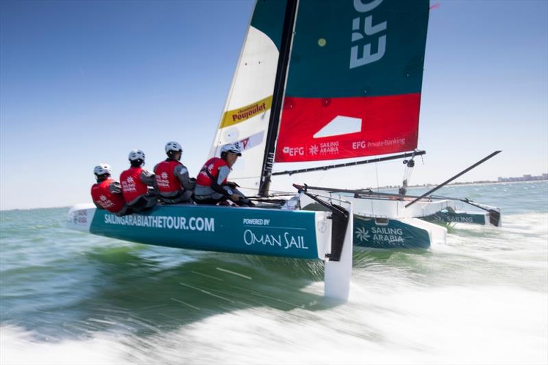The 2019 Tour du France a la Voile ‘Oman Sail: race teams photo copyright Lloyd Images taken at  and featuring the GC32 class