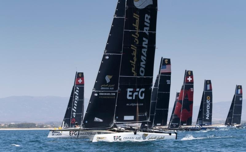 GC32 Sailing Championships fleet - photo © Lloyd Images