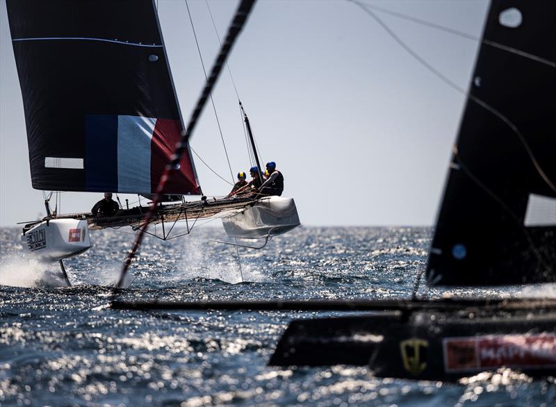 Erik Maris' Zoulou finished fourth overall. - Copa del Rey MAPFRE photo copyright Tomas Moya / Sailing Energy / World Sailing / GC32 Racing Tour taken at Real Club Náutico de Palma and featuring the GC32 class