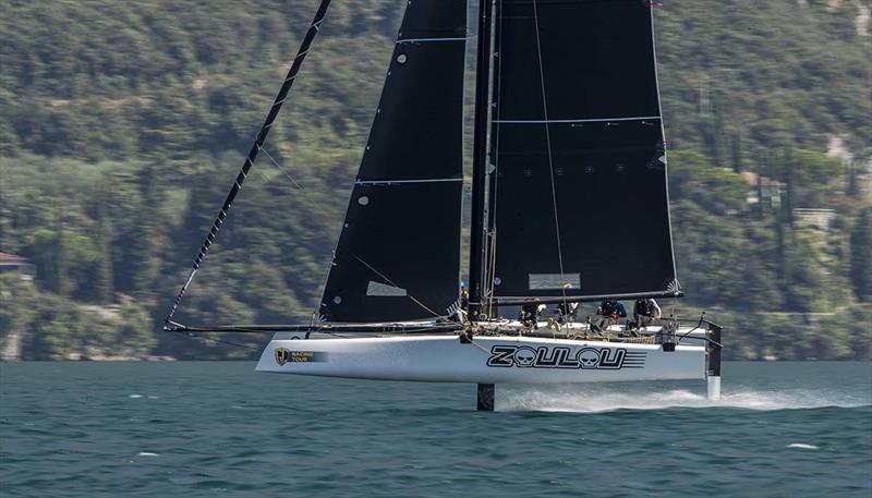 Erik Maris' Zoulou is eyeing the podium and is in good shape to take the Owner-Driver Championship title for 2019 - photo © Sailing Energy / GC32 Racing Tour