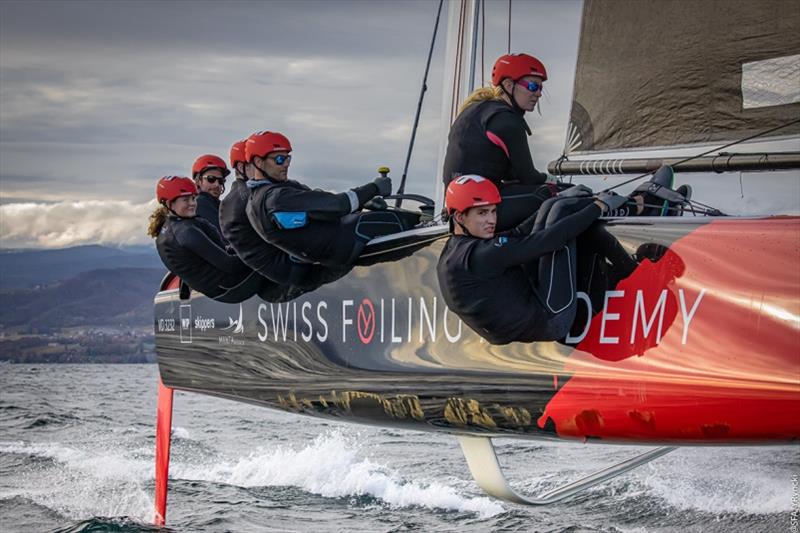 Trying to get young Swiss sailors flying - Swiss Foiling Academy joins the GC32 Racing Tour in 2021 photo copyright GC32 Racing Tour taken at  and featuring the GC32 class