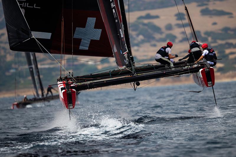 Team Tilt kept it together to finish third in today's race - GC32 World Championship 2021 - photo © Sailing Energy / GC32 Racing Tour