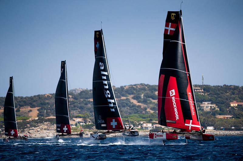 Today provided some of the tightest racing seen on the GC32 Racing Tour - 2021 GC32 World Championship photo copyright Sailing Energy / GC32 Racing Tour taken at  and featuring the GC32 class