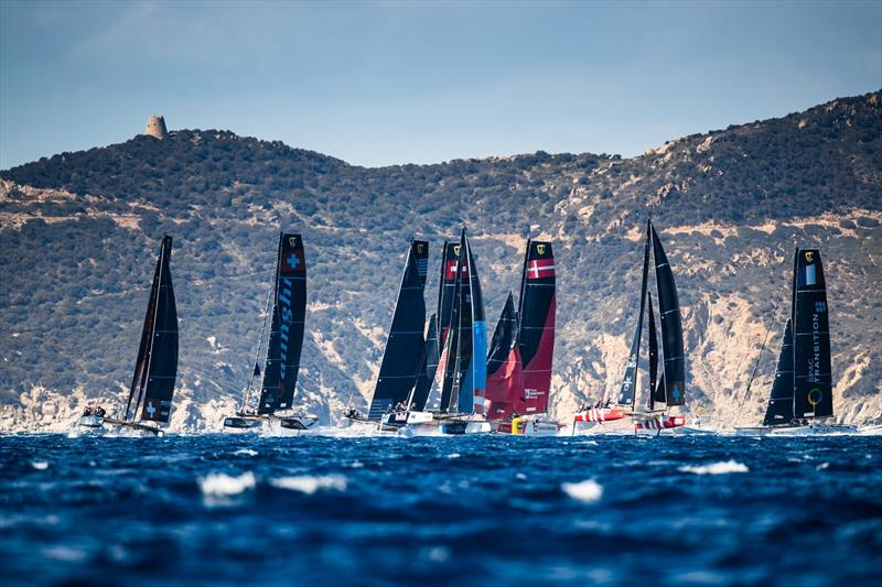 For the first time at this event, reaching starts were used today - GC32 World Championship photo copyright Sailing Energy / GC32 Racing Tour taken at  and featuring the GC32 class