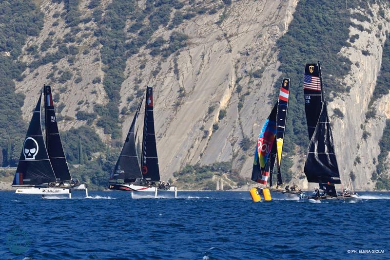 GC32 foil catamarans at Lake Garda - photo © Elena Giolai