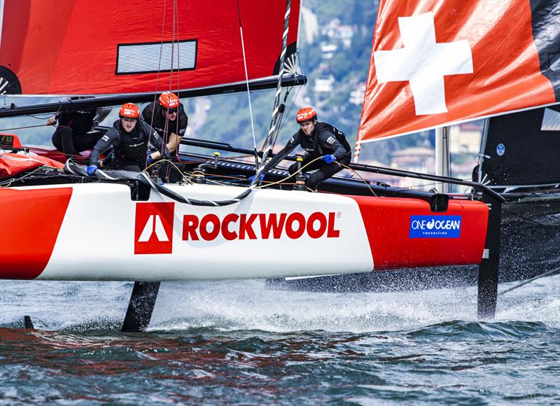 GC32 Riva Cup practice day - Team Rockwool Racing returns to the GC32 Racing Tour for a second season photo copyright Sailing Energy / GC32 Racing Tour taken at Fraglia Vela Riva and featuring the GC32 class