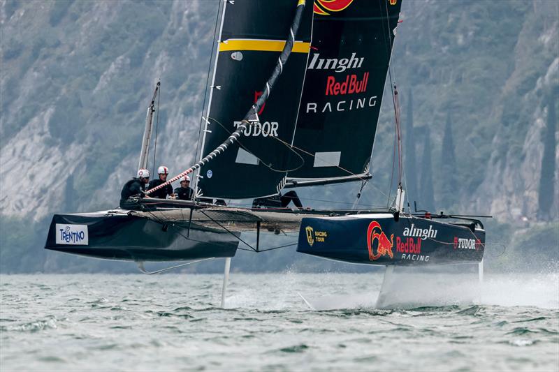 Alinghi Red Bull Racing - SUI 8 on day 3 of the GC32 Riva Cup photo copyright Sailing Energy / GC32 Racing Tour taken at Fraglia Vela Riva and featuring the GC32 class