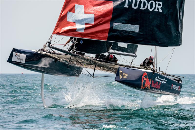 Alinghi Red Bull Racing - GC32 Racing Tour . Lagos World Championships - Day 2 - July, 2022 - photo © Sailing Energy / GC32 Racing Tour