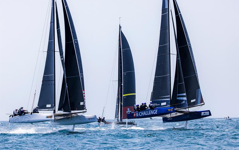 Argo and K-Challenge - GC32 Racing Tour . Lagos World Championships - Day 2 - July, 2022 - photo © Sailing Energy / GC32 Racing Tour