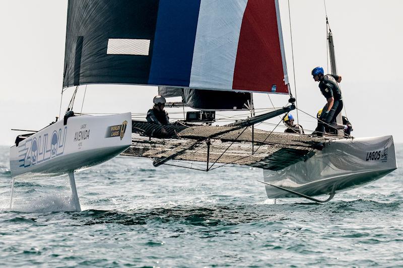 Erik Maris' Zoulou didn't have a great final day but won the owner-driver trophy in the Lagos GC32 Worlds - photo © Sailing Energy / GC32 Racing Tour