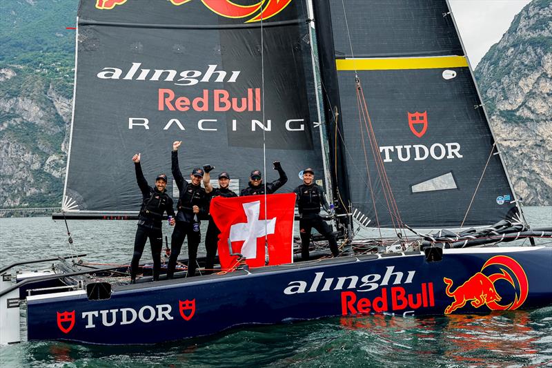 Alinghi Red Bull Racing got off to a strong start in the season, winning the GC32 Riva Cup on Lake Garda photo copyright Sailing Energy / GC32 Racing Tour taken at  and featuring the GC32 class