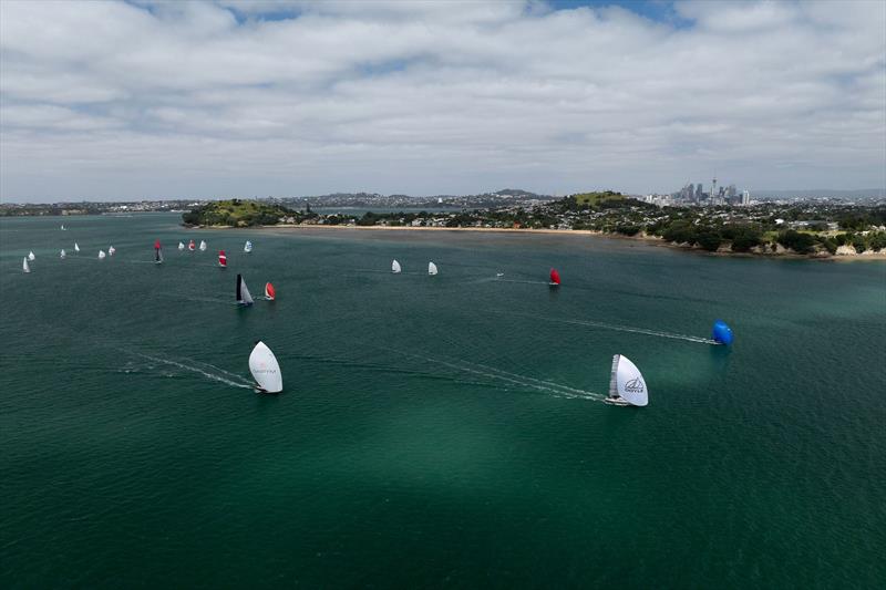 Start - PIC Harbour Classic - March 2024 - Waitemata Harbour photo copyright Josh McCormack taken at Royal New Zealand Yacht Squadron and featuring the GC32 class