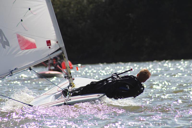 Jack Graham-Troll in his Laser 4.7 - photo © Lynne Graham-Troll