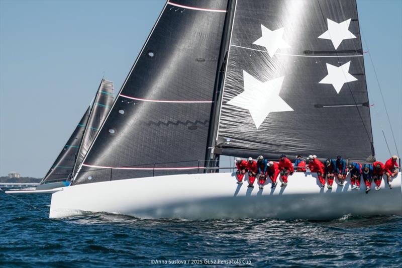 Do WIZARD's sailing sorcerers have magic enough to release the KRAKEN? photo copyright Anna Suslova taken at Pensacola Yacht Club and featuring the GL52 class