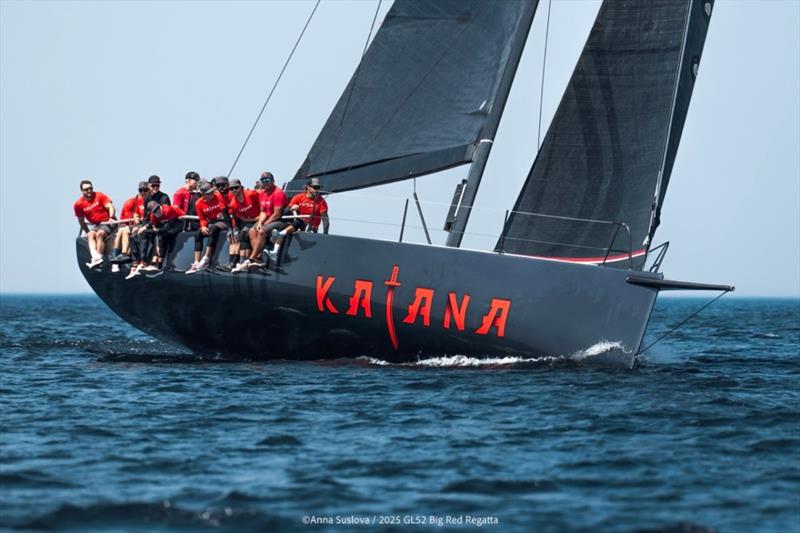 Will this KATANA (Samurai sword) be sharp and swift enough to slay the KRAKEN? photo copyright Anna Suslova taken at Pensacola Yacht Club and featuring the GL52 class