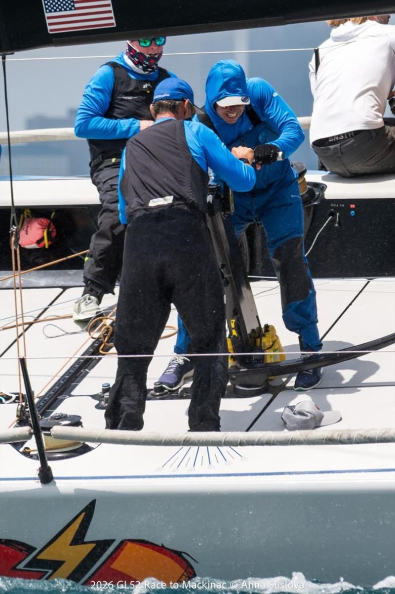 2026 GL52 Race to Mackinac photo copyright Anna Suslova taken at Chicago Yacht Club and featuring the GL52 class