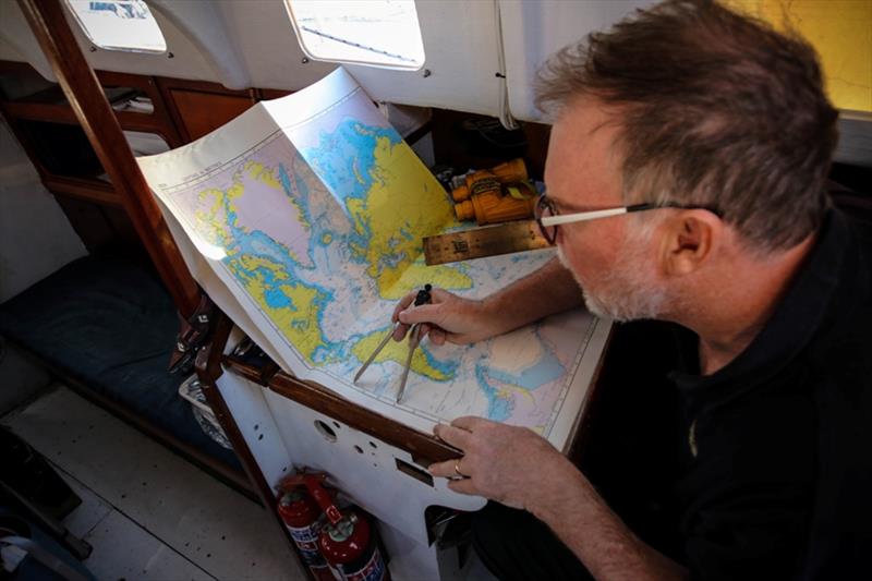 Australian Mark Sinclair is relishing using his traditional navigation skills and the trade wind conditions photo copyright Mark Sinclair / GGR / PPL taken at  and featuring the Golden Globe Race class