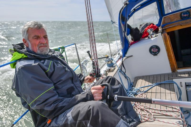Jean-Luc Van Den Heede has the wind and opened up a 233 mile lead over Mark Slats...but will it last? - Golden Globe Race - photo © Christophe Favreau / Matmut / PPL