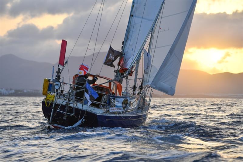Uku Randmaa - back up to speed after a week of frustrating calms - Golden Globe Race, Day 218 photo copyright Christophe Favreau / PPL / GGR taken at  and featuring the Golden Globe Race class
