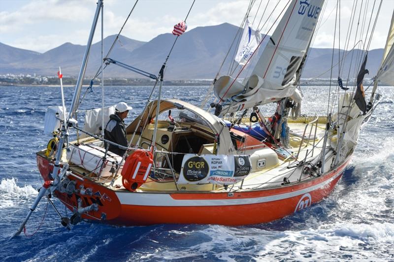 Istvan Kopar - steering problems have increased during the past week - Golden Globe Race, Day 234 photo copyright Christophe Favreau / PPL / GGR taken at  and featuring the Golden Globe Race class