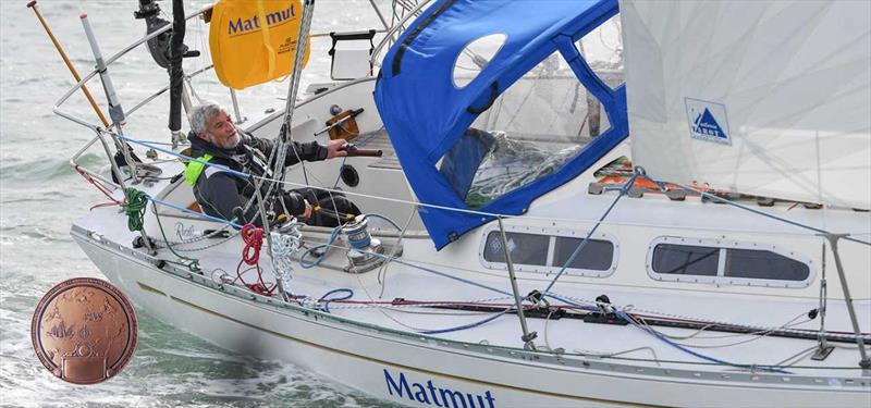 The Cruising Club of America awarded GGR 2018-2019 winner Jean-Luc Van den Heede with the 2019 Blue Water Medal for his achievements in single-handed sailing, notably six solo circumnavigations photo copyright Christophe Favreau / GGR / PPL taken at  and featuring the Golden Globe Race class