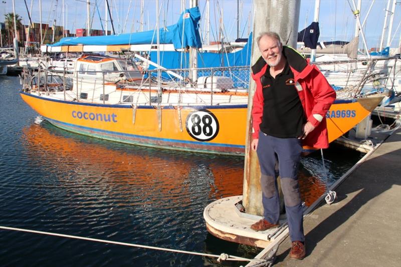 Mark Sinclair will set sail from Adelaide once again on December 5th, three years since he stopped racing, directly to Les sables d'Olonne solo, and non-stop to finish his GGR2018! photo copyright Coconut GGR taken at  and featuring the Golden Globe Race class