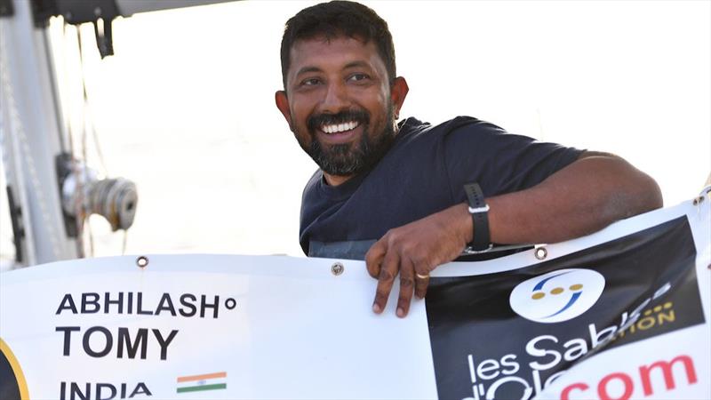 Abhilash is a powerful sailor with a huge smile. - photo © Golden Globe Race