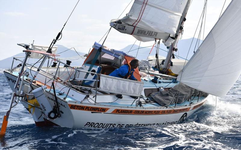 Abhilash has purchased a Rustler 36 in France, and named it `BAYANAT` previously raced in the last Golden Globe by Philippe Péché with PRB sponsorship - photo © Golden Globe Race