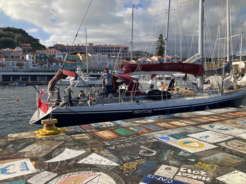 `Neptune`, part way through her return voyage to Brittany France to commence a final refit and preparation for the 2023 Ocean Globe Race - photo © Team Neptune