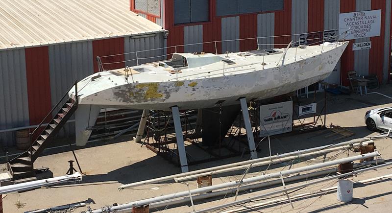 `Mor Bihan` is currently under Refit in preparation for the 2023 Ocean Globe Race. At 46 feet she was the smallest Yacht to enter the Whitbread back in 1981 and will be the smallest again in the Ocean Globe photo copyright Team Mor Bihan taken at  and featuring the Golden Globe Race class