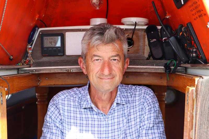 Ertan Beskardes was contemplating repairs in Cape Town and continuing in Chichester class but managed to get his power back on at sea! - photo © Nora Havel / GGR2022