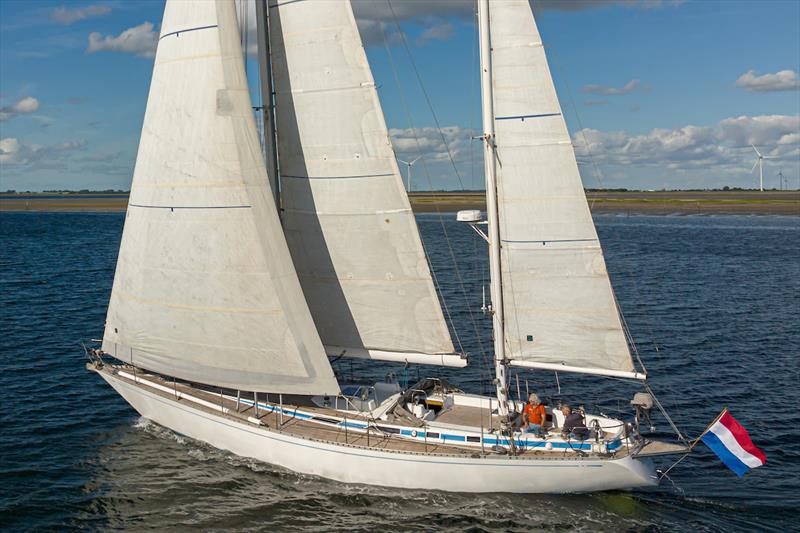 Explorer is a two-owner Nautor Swan 57, pampered at no expense her entire life. She has sailed twice around the world with the first family and over the past 22 years, her second owner undertook numerous refits photo copyright De Valk Zeeland / OGR taken at  and featuring the Golden Globe Race class