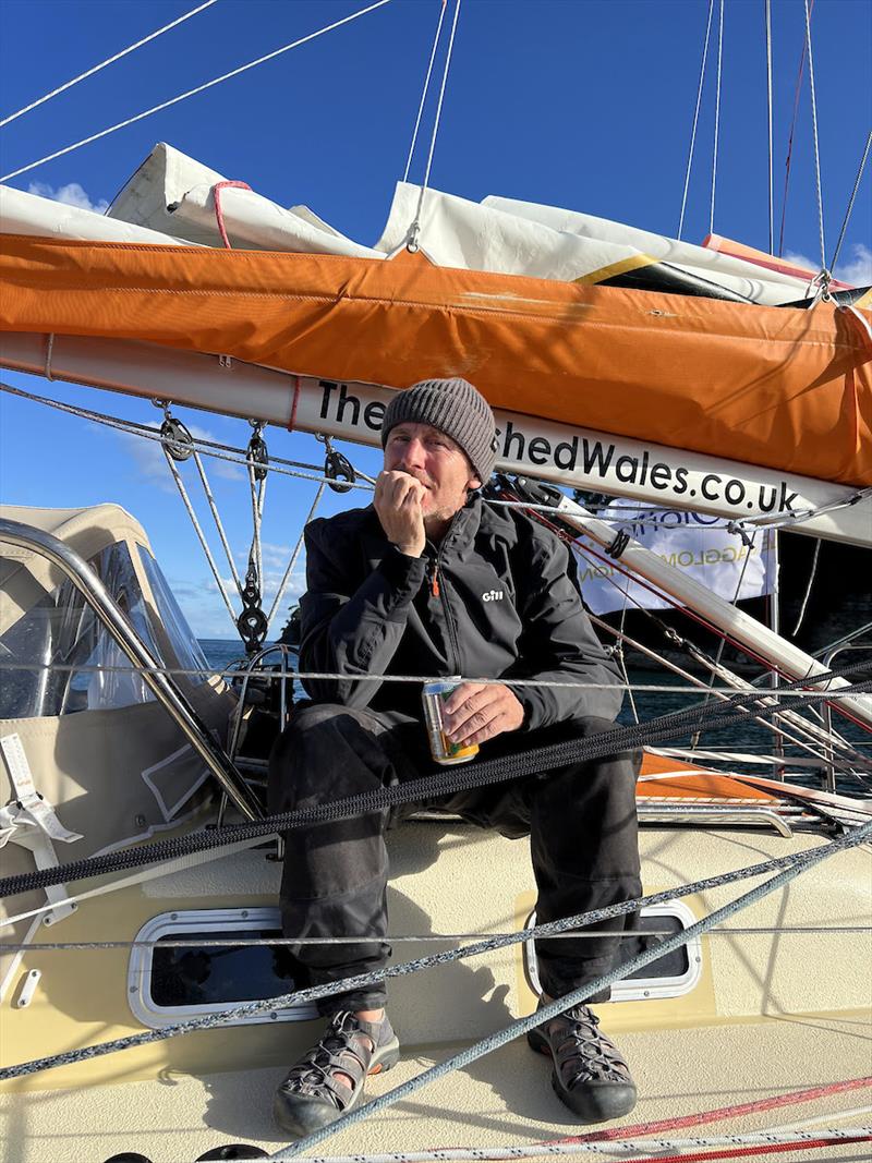 Ian Herbert Jones (52) / UK / Tradewind 35 – ” PUFFIN ” – 6th sail through Hobart Gate photo copyright GGR2022 / DD&JJ taken at  and featuring the Golden Globe Race class